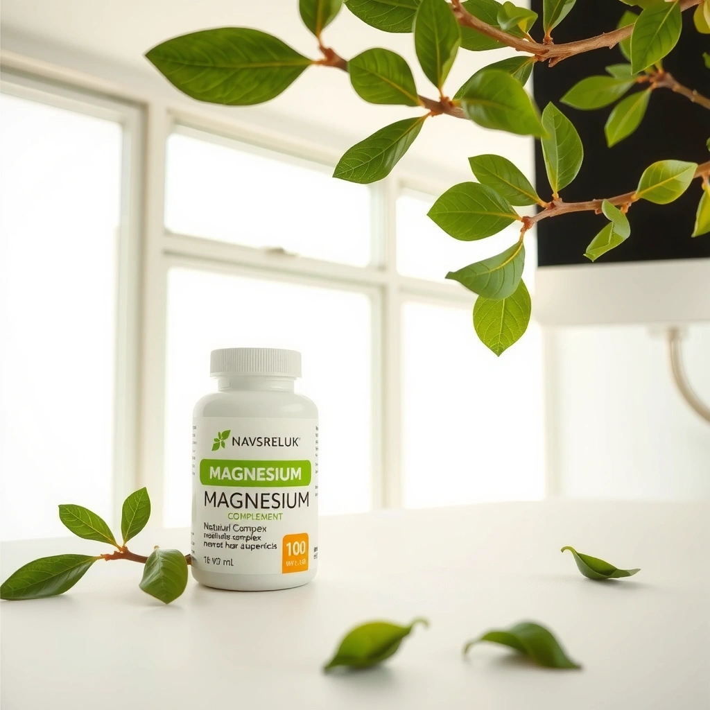 Magnesium Complex supplement with natural herbs